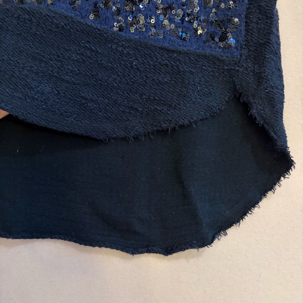 Free People Black and Blue Sweater - Picture 7 of 14